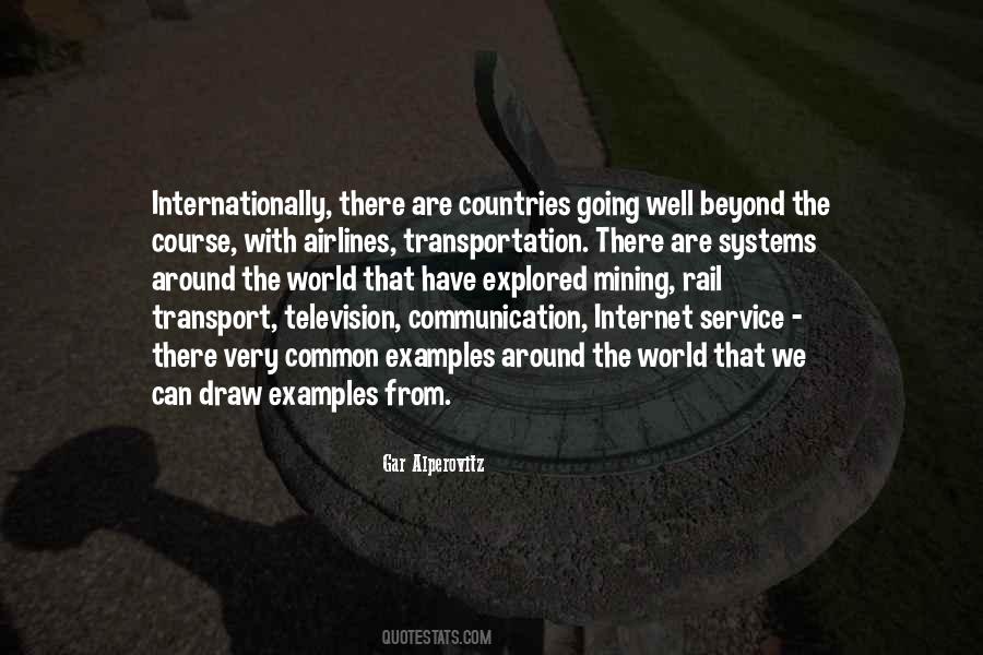 Rail Transportation Quotes #500130