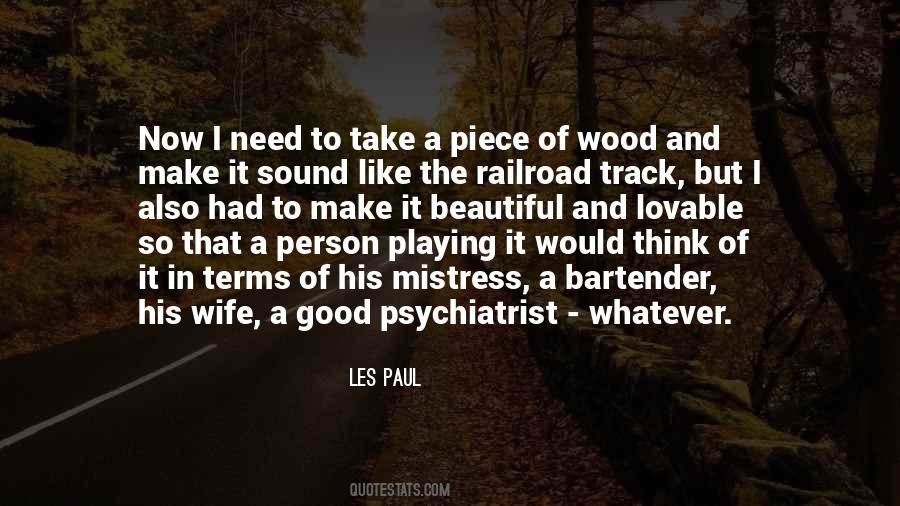 Railroad Wife Quotes #989494