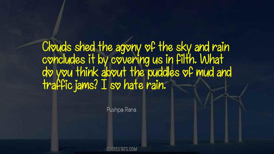 Rain And Mud Quotes #294264