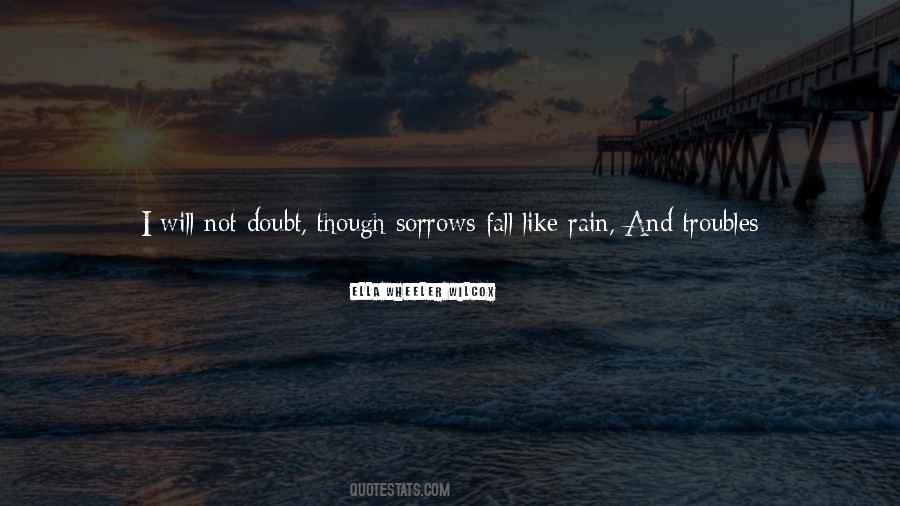 Rain And Pain Quotes #1857333