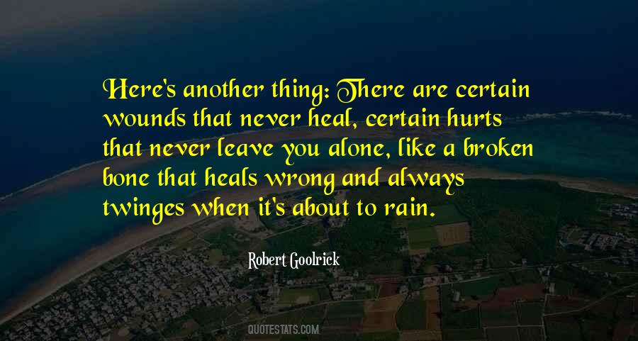 Rain And Pain Quotes #208400