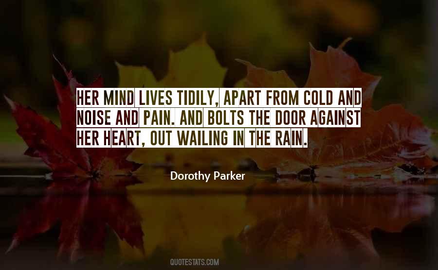 Rain And Pain Quotes #925695