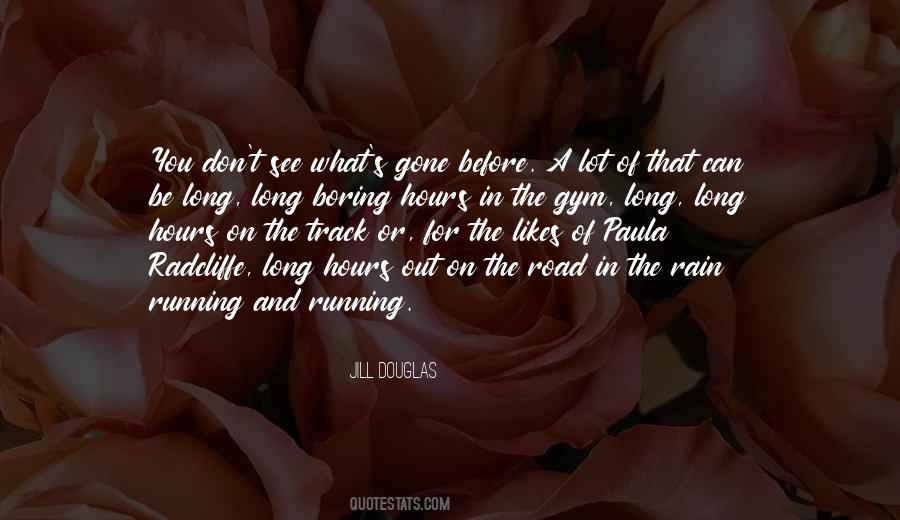 Rain And Running Quotes #1272479