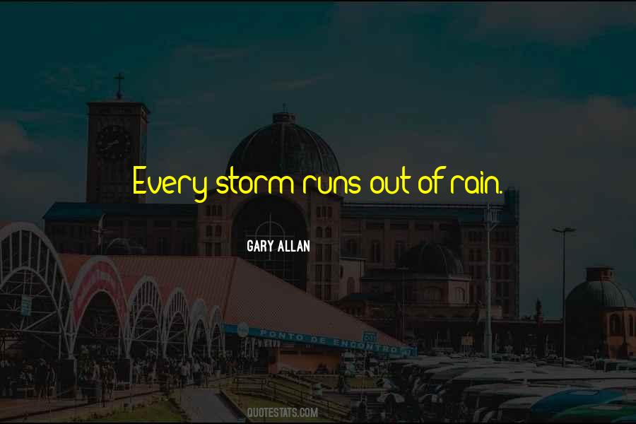 Rain And Running Quotes #1659054