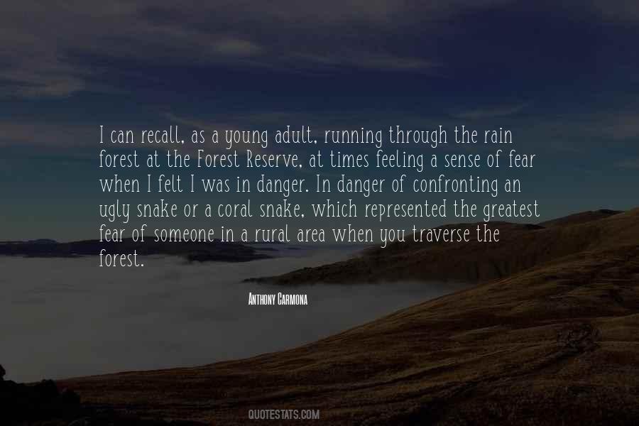 Rain And Running Quotes #322977