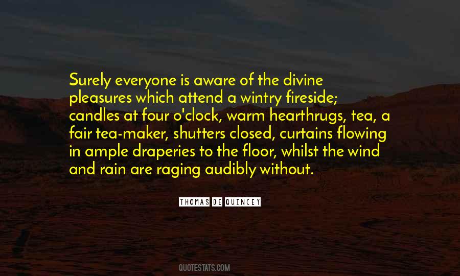 Rain And Winter Quotes #1852761