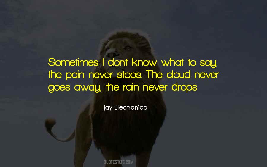 Rain Cloud Quotes #1403600