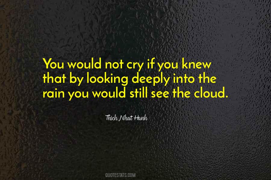 Rain Cloud Quotes #221444