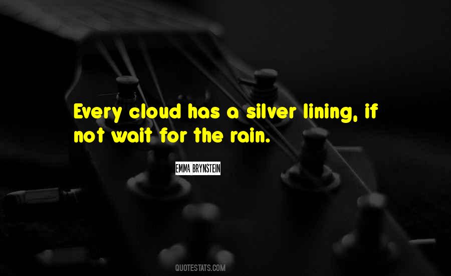 Rain Cloud Quotes #369850