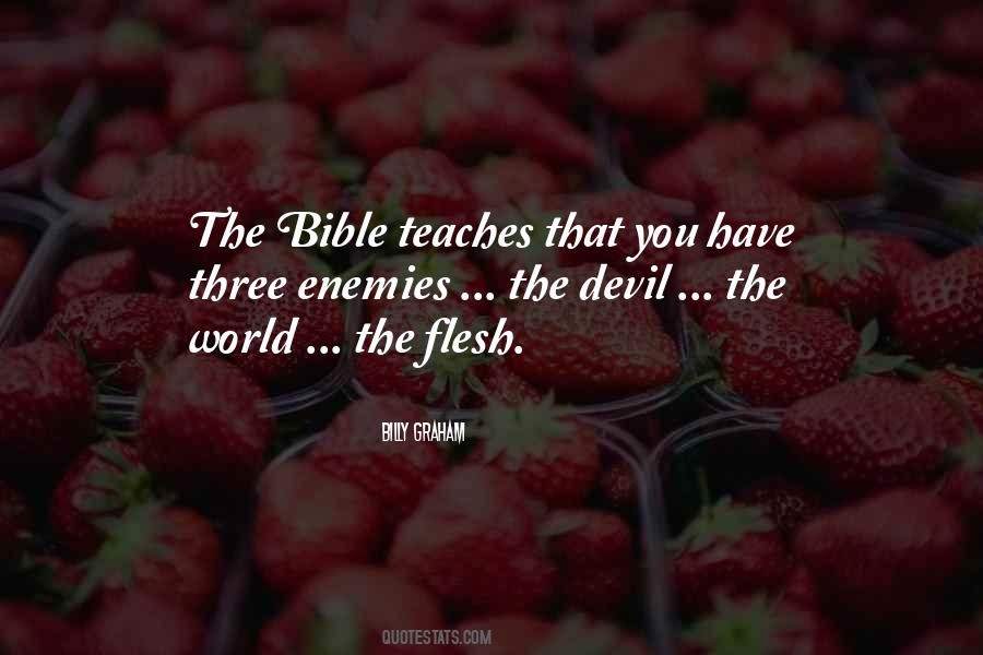 Quotes About Bible Flesh #784949