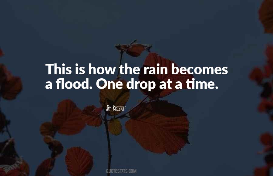 Rain Flood Quotes #1356121