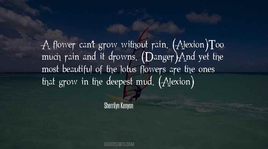 Rain Flower Quotes #1354896