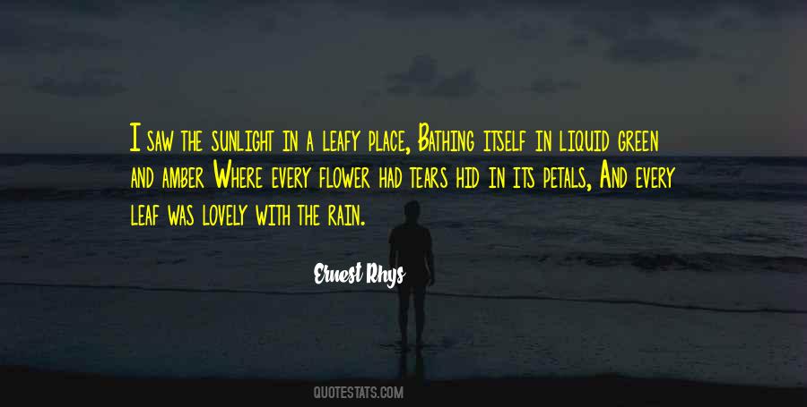 Rain Flower Quotes #766531