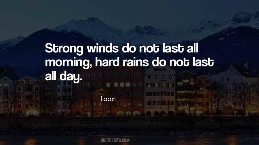 Rain Hard Quotes #17033