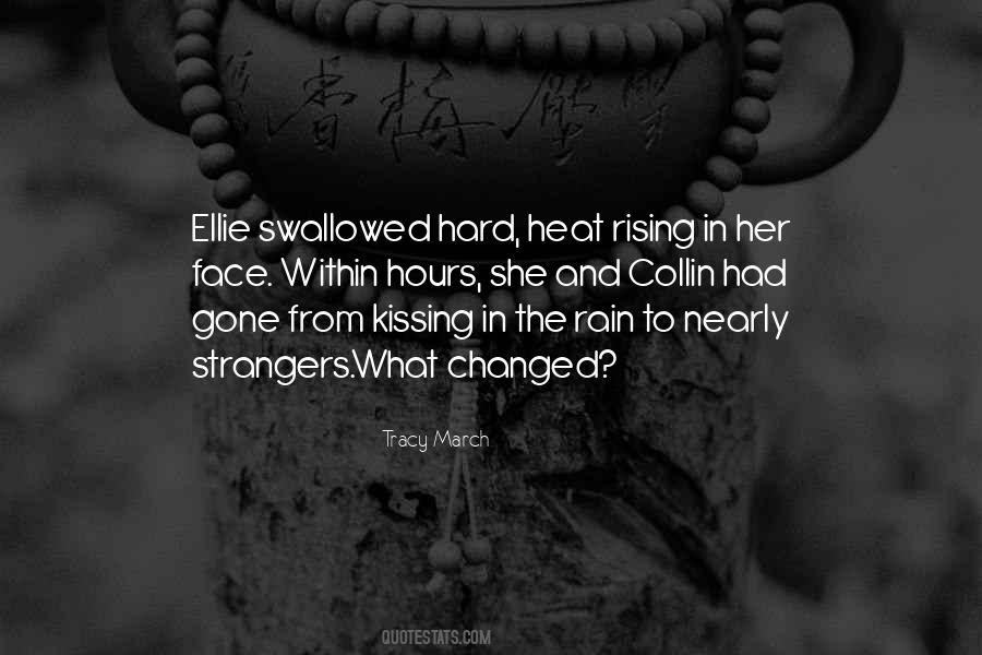 Rain Hard Quotes #32911