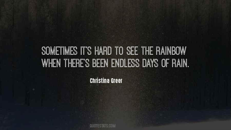 Rain Hard Quotes #50183