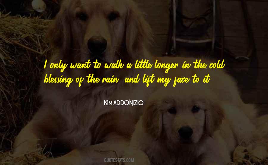 Rain In The Face Quotes #1372206
