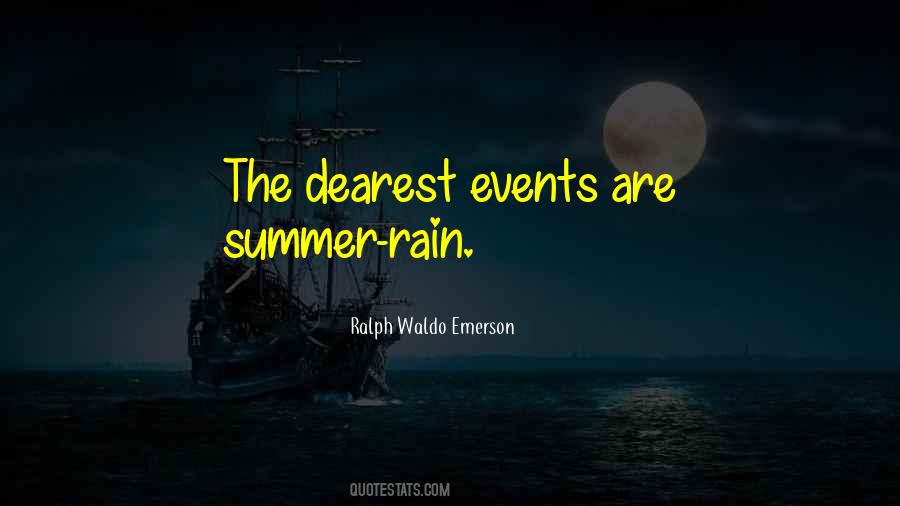 Rain In The Summer Quotes #529584