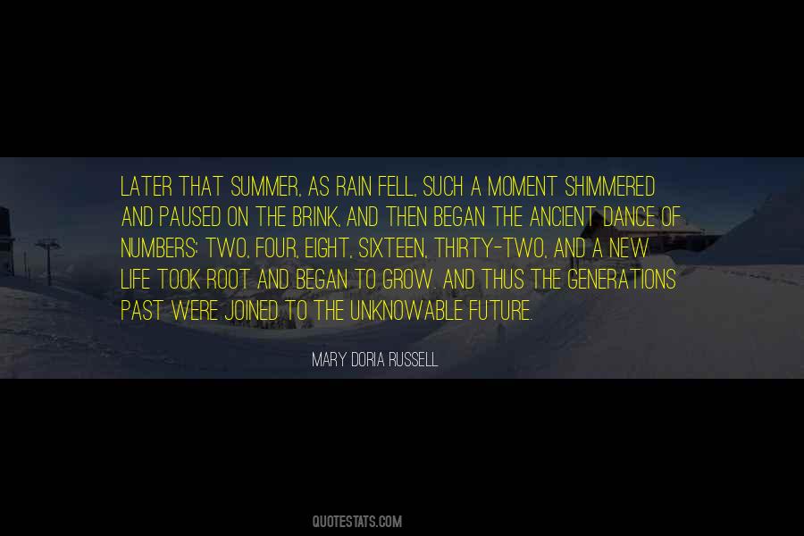 Rain In The Summer Quotes #988474