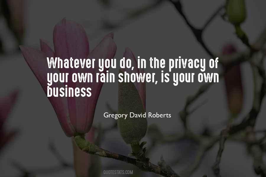 Rain Shower Quotes #771645