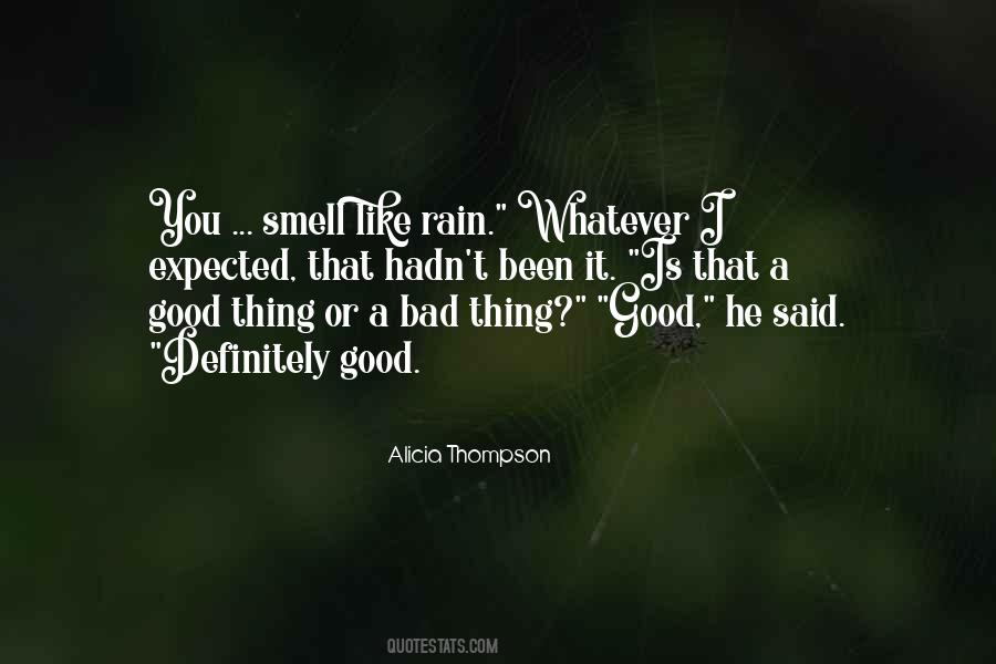 Rain Smell Quotes #1097760