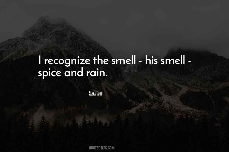 Rain Smell Quotes #990692
