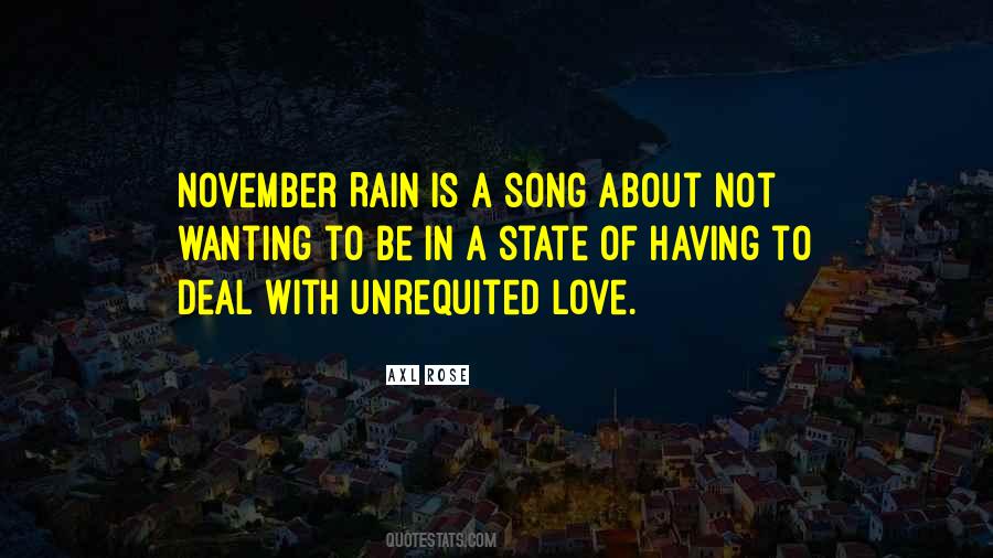 Rain Song Quotes #1765670