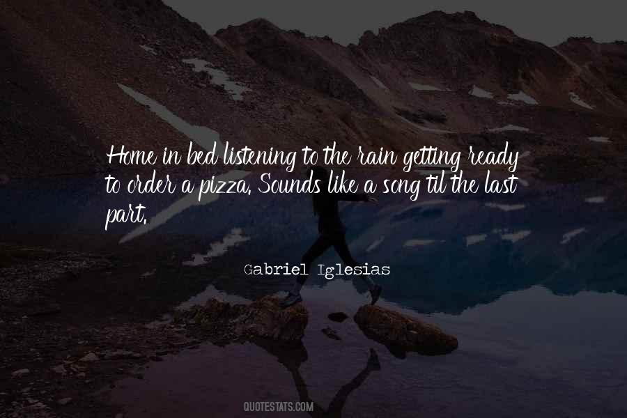 Rain Song Quotes #180911