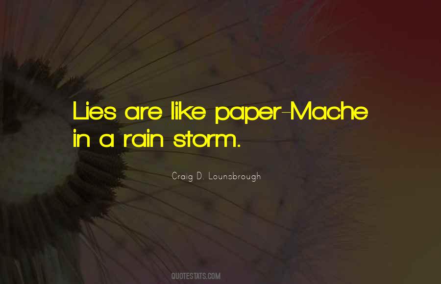 Rain Storm Quotes #1206981