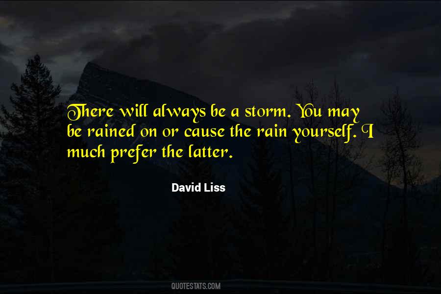 Rain Storm Quotes #1419641