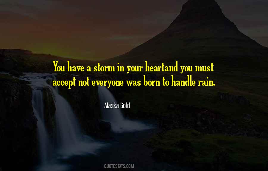 Rain Storm Quotes #868467