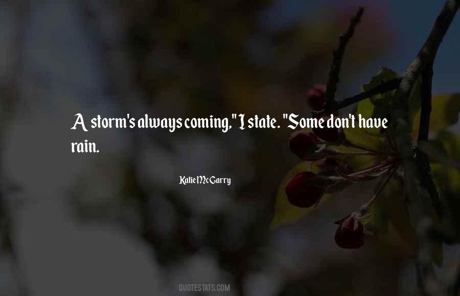 Rain Storm Quotes #876980