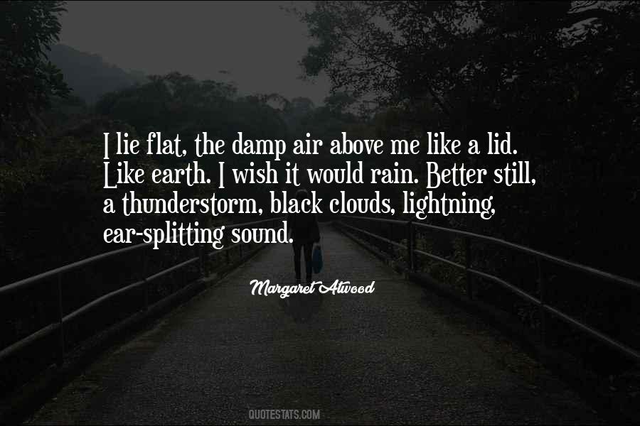 Rain Thunderstorm Quotes #1043488