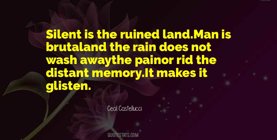 Rain Wash Away Quotes #1054941