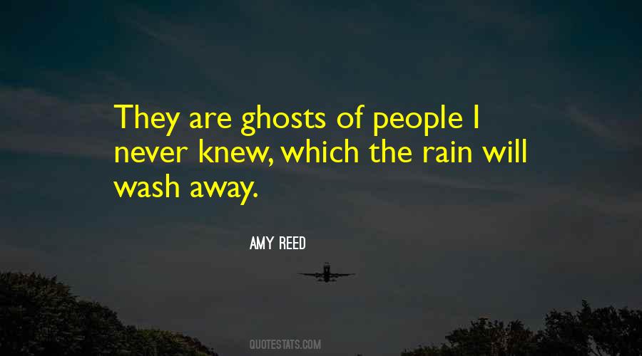 Rain Wash Away Quotes #807841