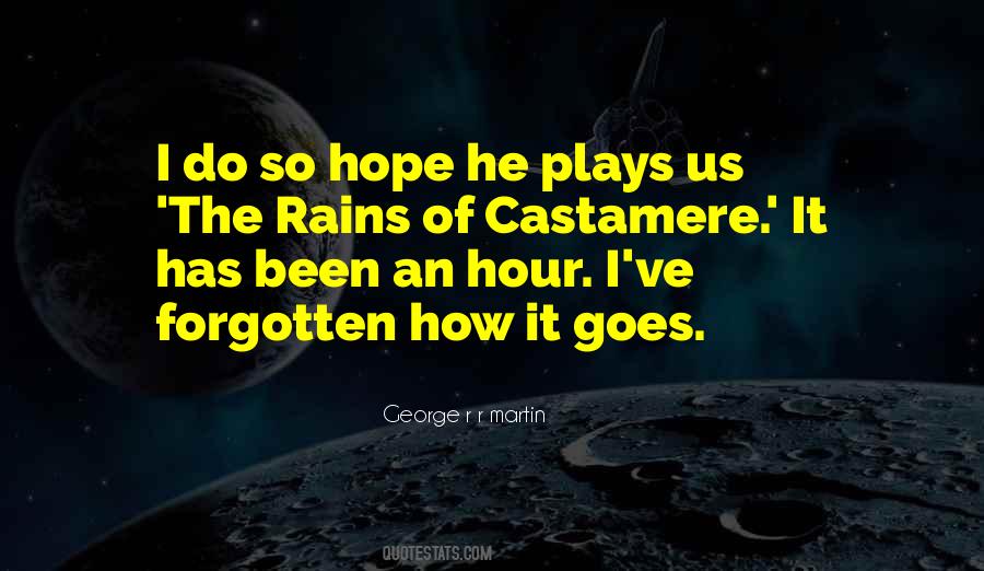 Rains Of Castamere Quotes #356935