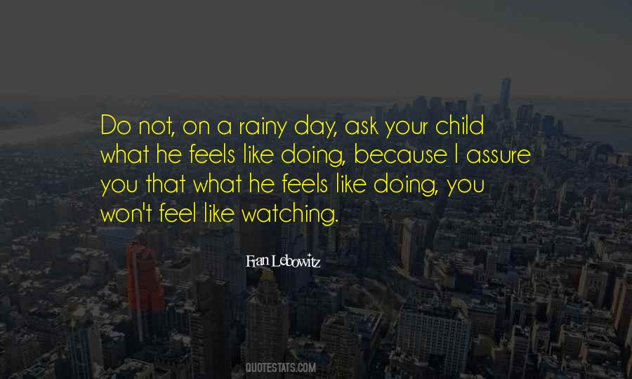 Rainy Quotes #463828