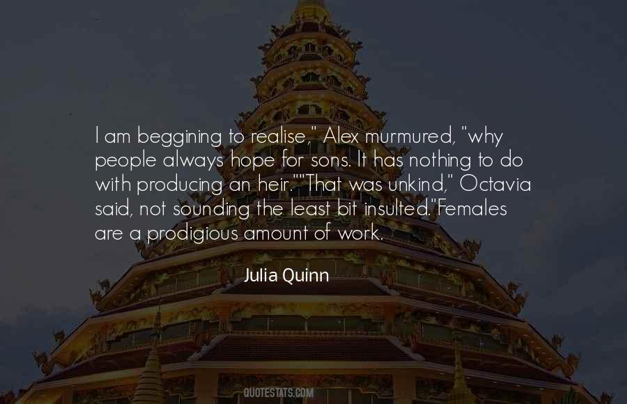 Quotes About Beggining #1354116 Quotes About Beggining #1354116