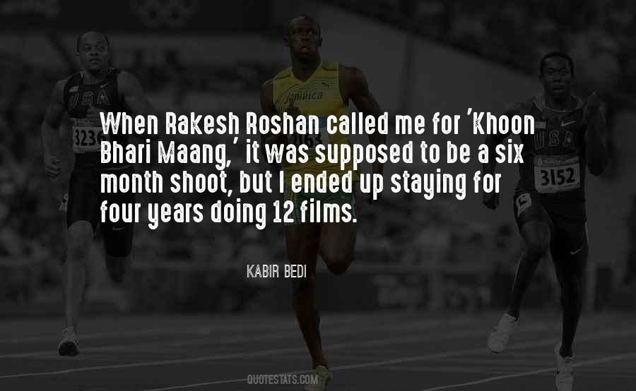 Rakesh Roshan Quotes #807461