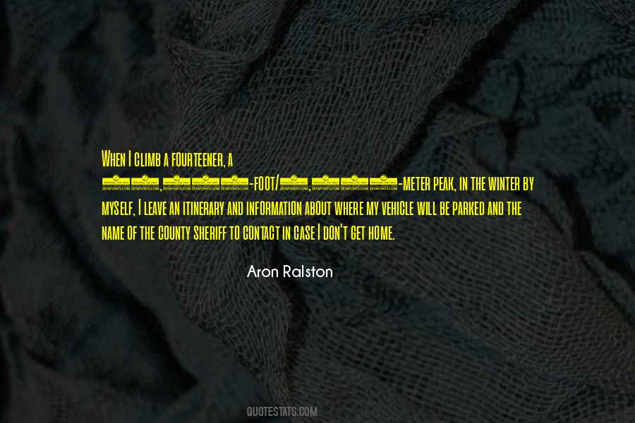 Ralston Quotes #848245