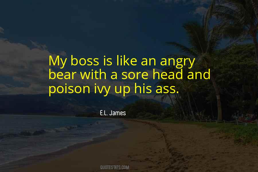 Quotes About Angry Boss #1388185