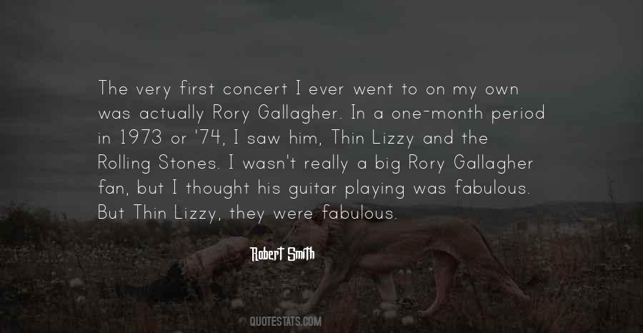 Quotes About Rory Gallagher #21078
