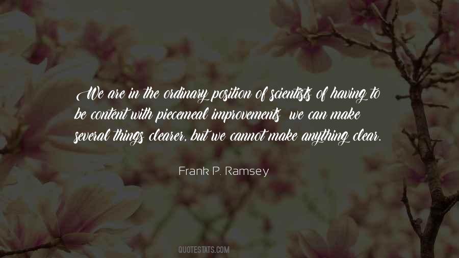 Ramsey Quotes #294352