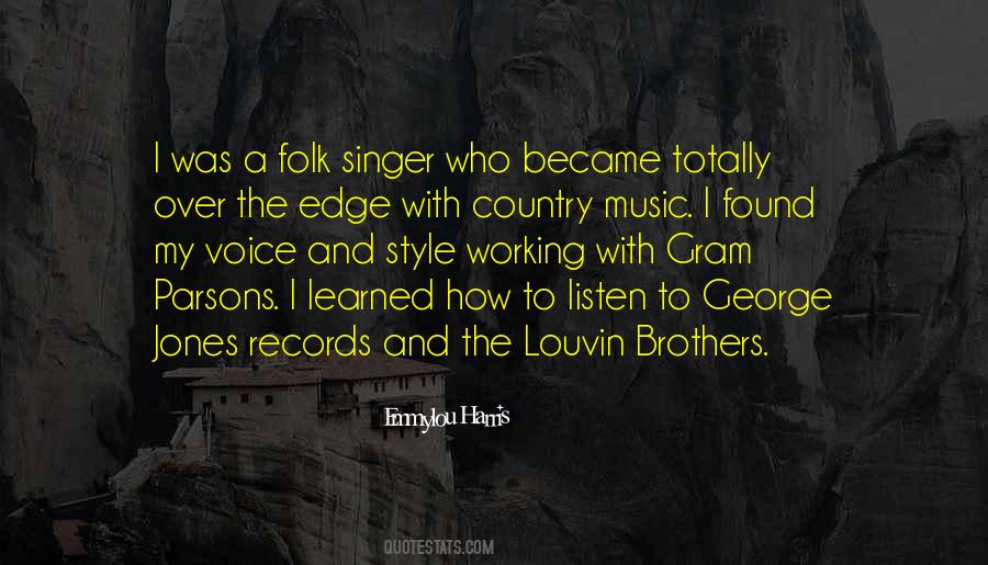 Quotes About Gram Parsons #372489