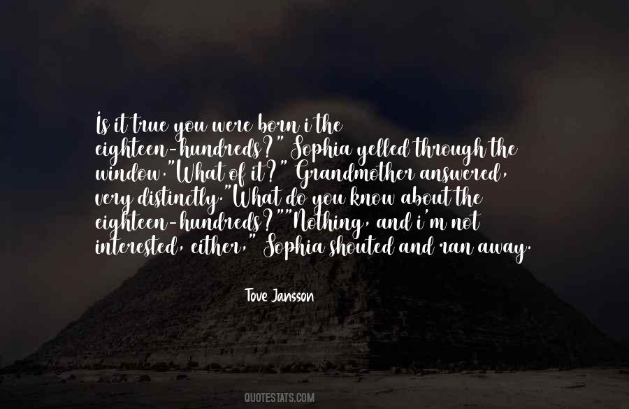 Ran Away Quotes #1267160