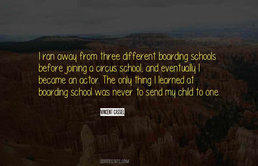 Ran Away Quotes #1451731