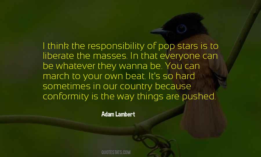 Quotes About Adam Lambert #1009265