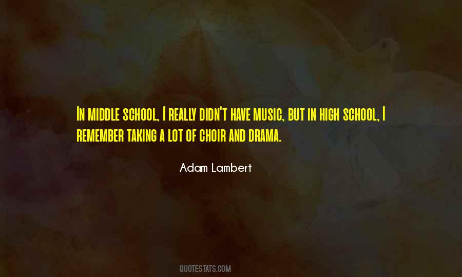 Quotes About Adam Lambert #1069541