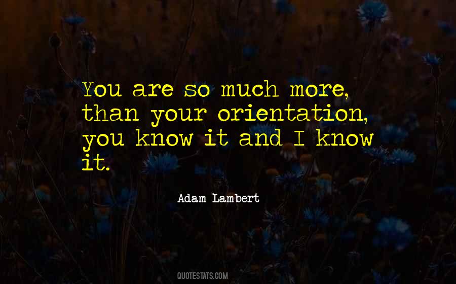 Quotes About Adam Lambert #144797