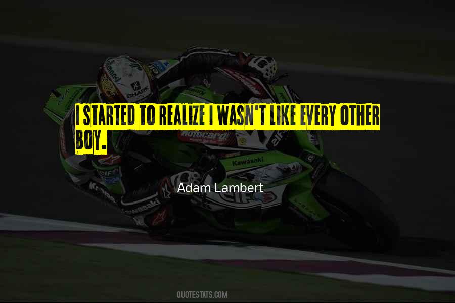 Quotes About Adam Lambert #1476565